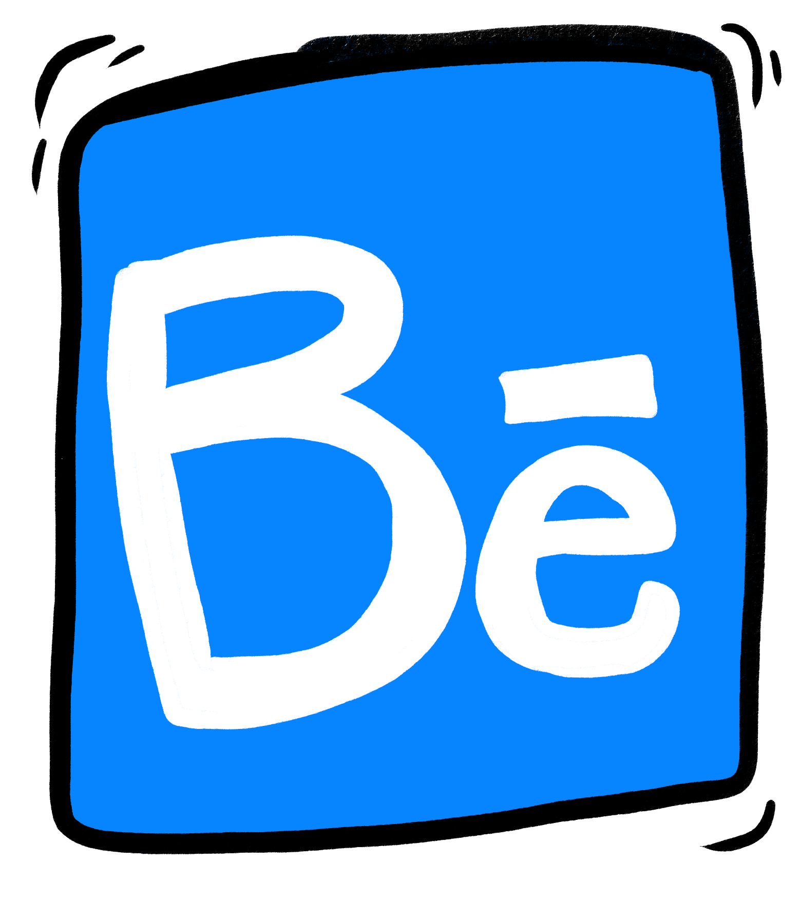 cartoon Behance Logo
